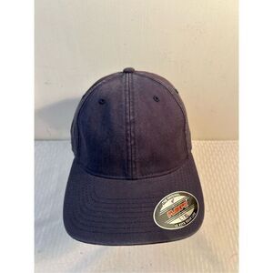 Flex‎ fit baseball cap hat navy new